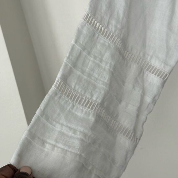 Soft Surroundings Linen Tunic Blouse M - Picture 7 of 9